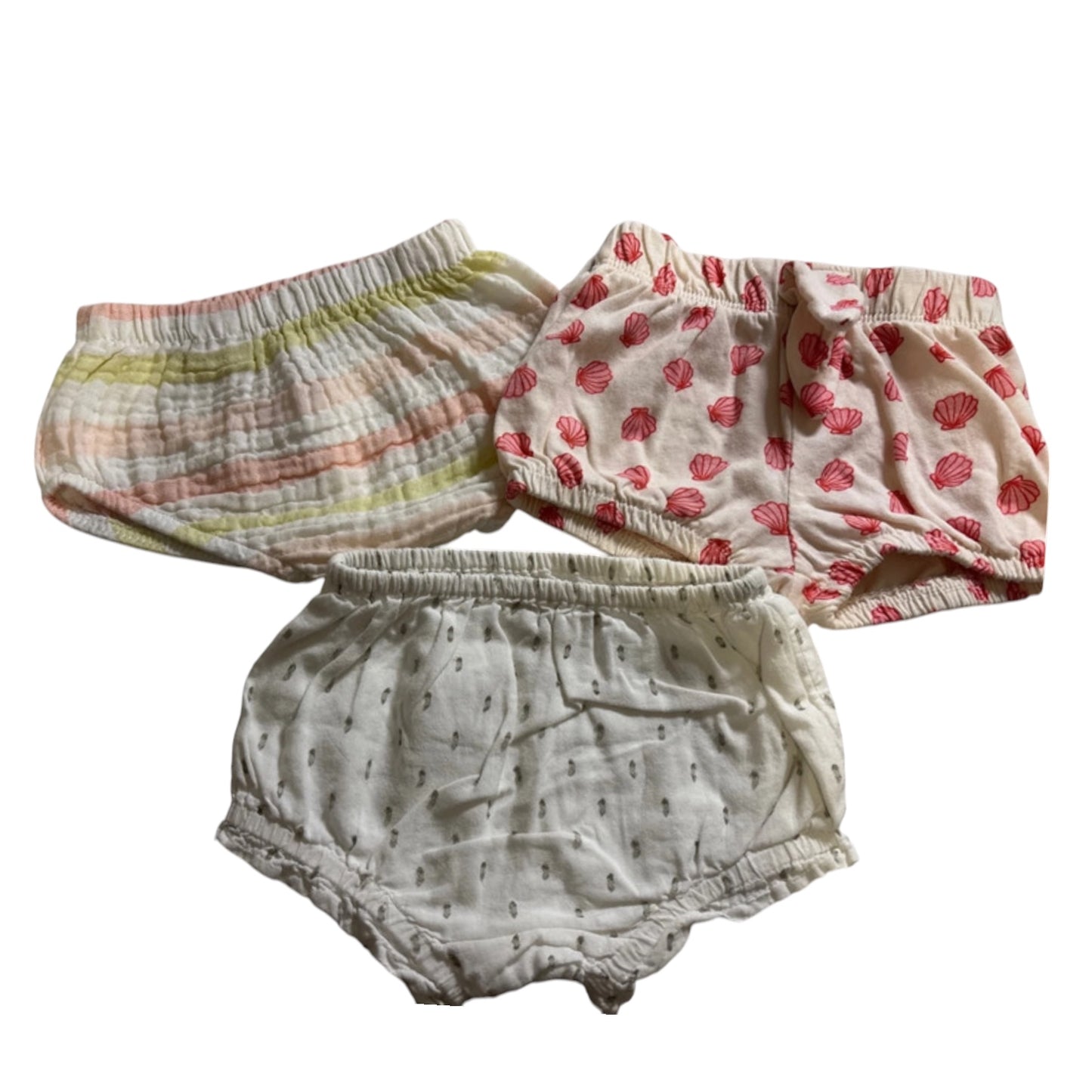 3 petits shorts