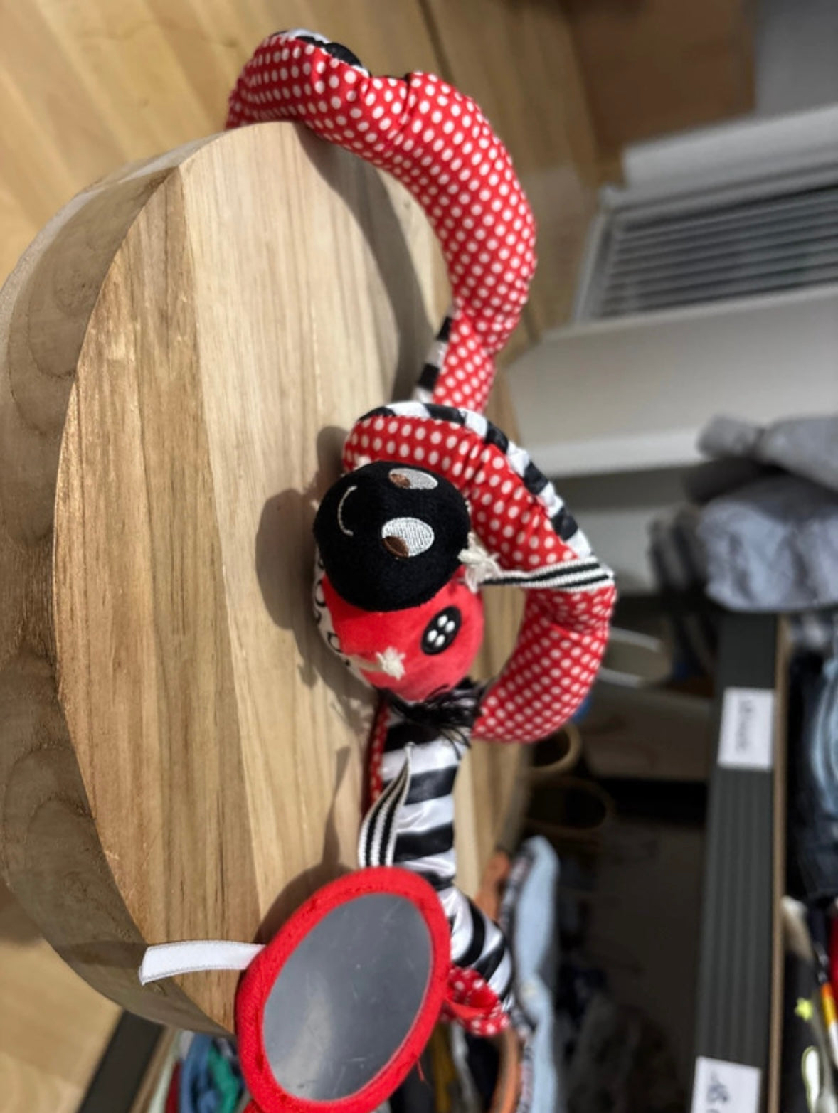Jeu spirale poussette