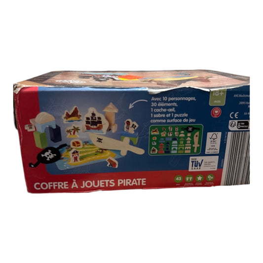Jeu de construction en bois